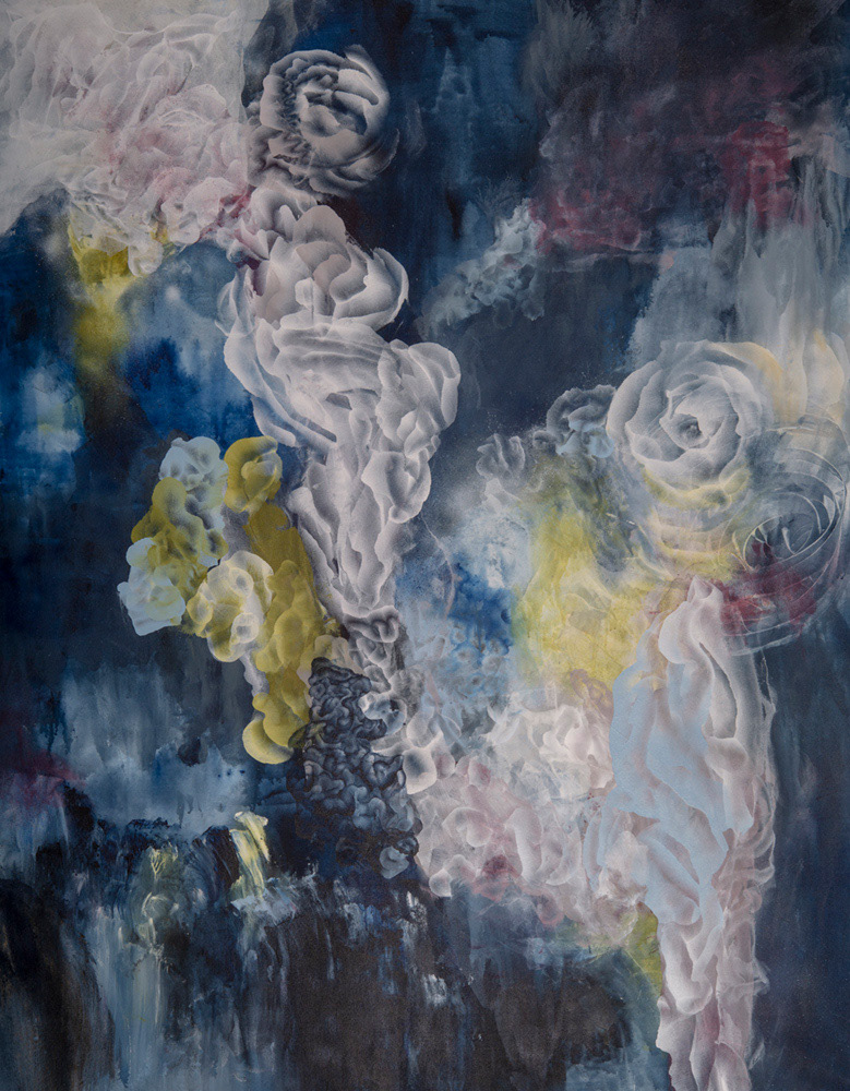 SOLD  -   "Glass Forms  1"  -    64 x 50