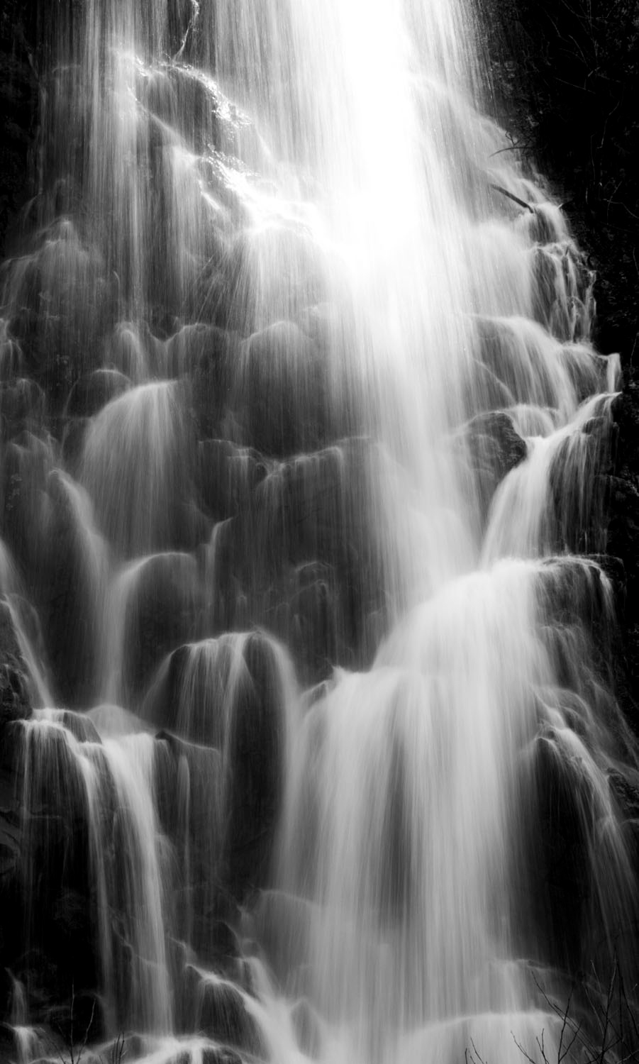 "Falling Water  3 "  -  Print on Linen
