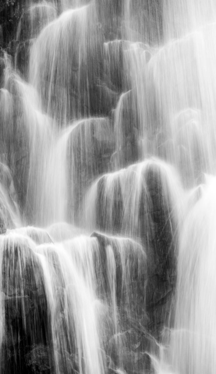 "Falling Water  1 "  -  Print on Linen