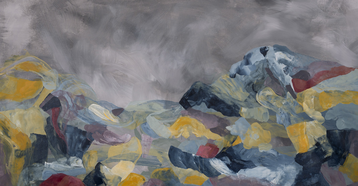 SOLD - "Deep Time  1"   -  32 x 64