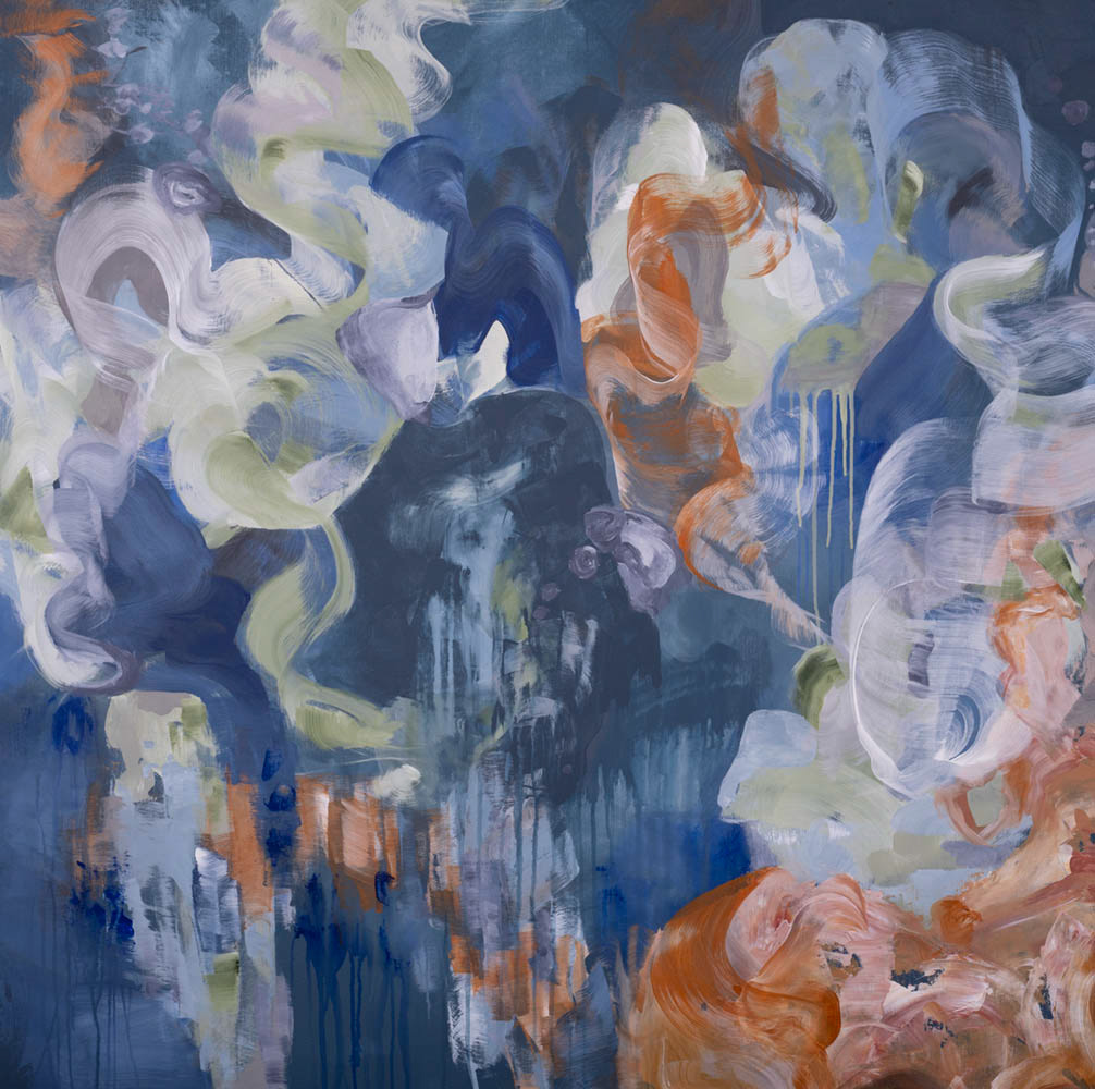 "Late Night Blues " -   50 x 50