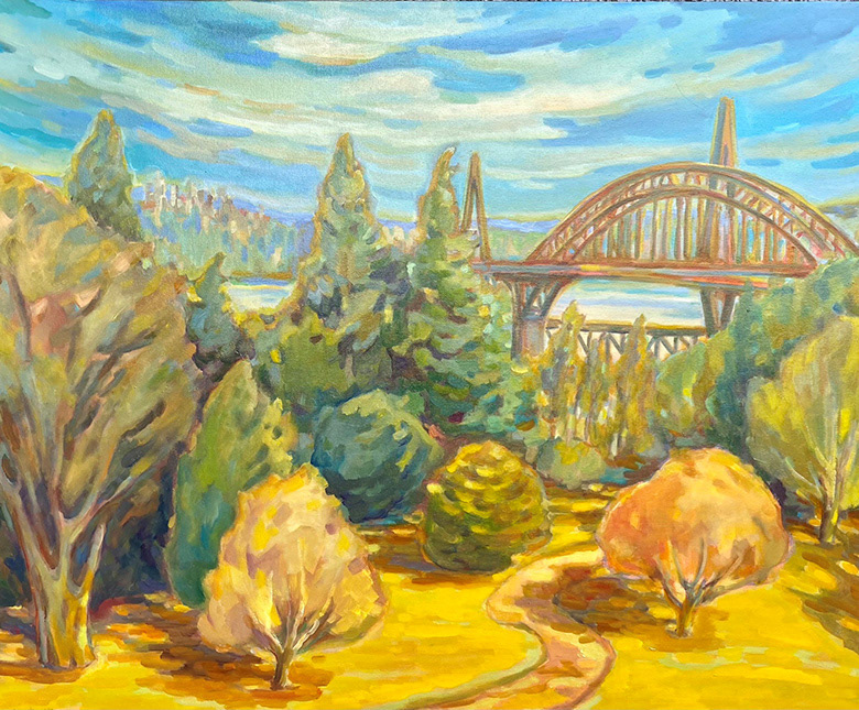 Patullo Bridge Series I 30 X 36
