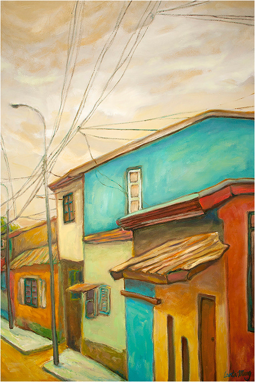 valparaiso II 30 X  20 artist's collection