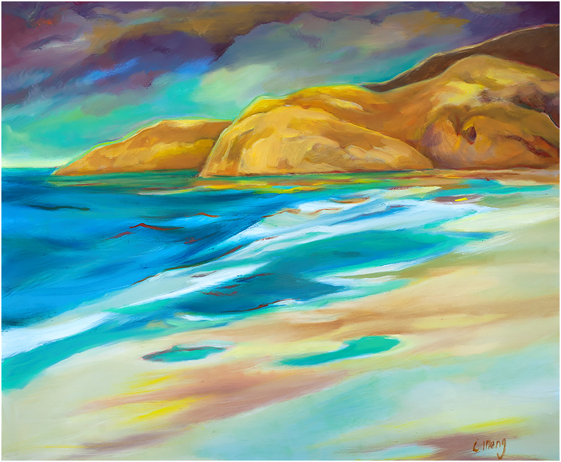 baja waves 22 X 30 PC- north vancouver