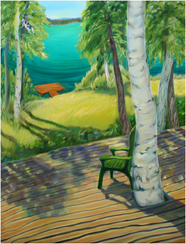 green lake 48 X 36 PC- new westminster