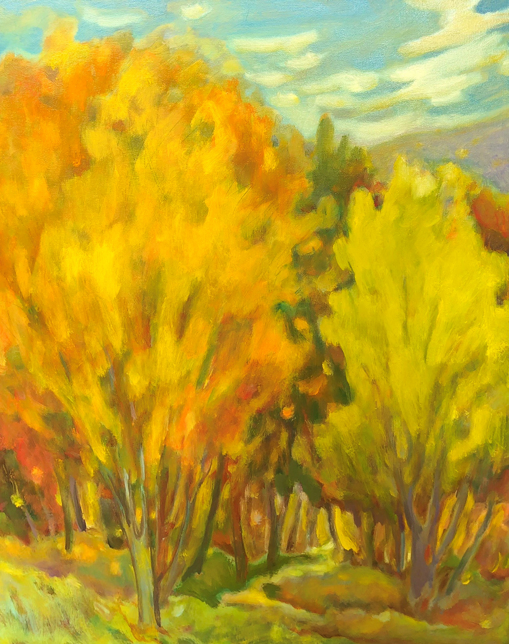 In the woods 24 X36