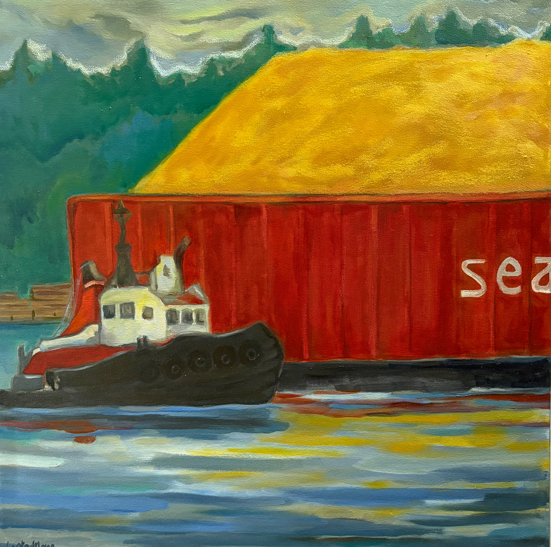 Tugboat 30 X 30