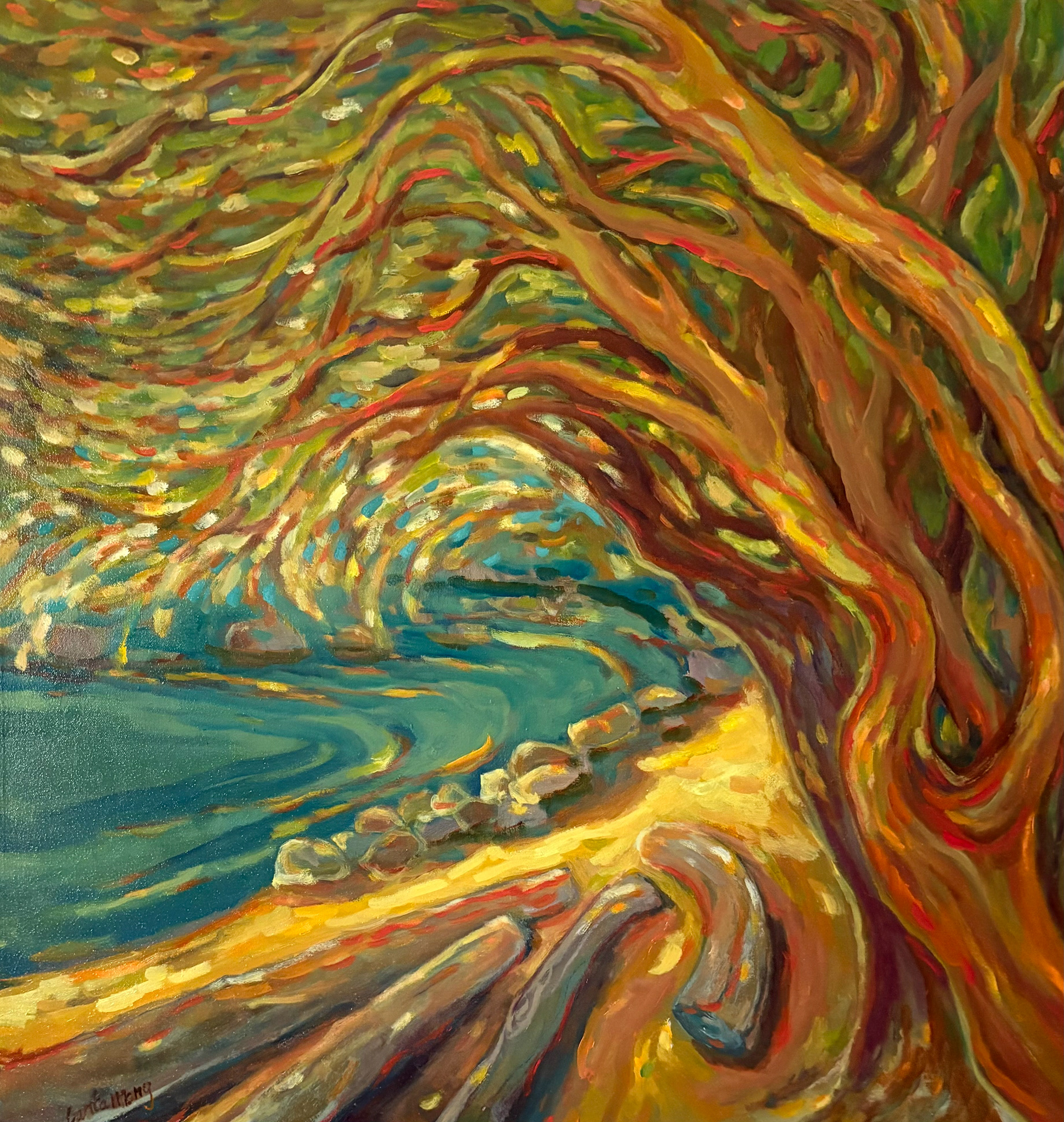 Arbutus by the Lake 30 X 30