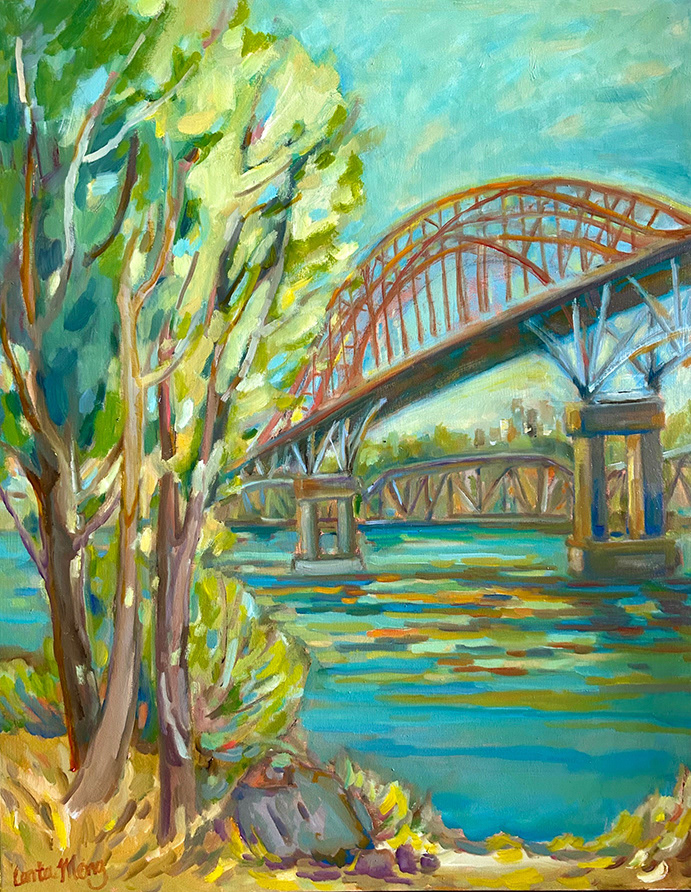 Pattullo Bridge Series II 36 X 24