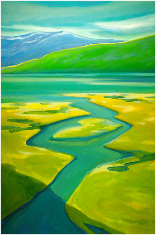 moody inlet 24 X 36 PC- vancouver