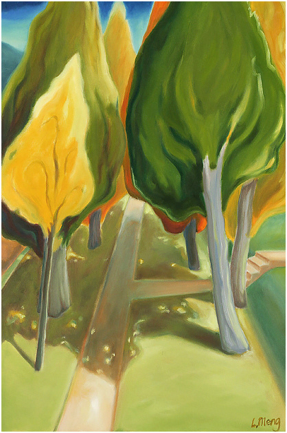 vancouver west end 24 X 36 PC- vancouver 