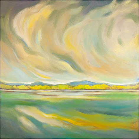 green lake series III 30 X 30 PC- vancouver