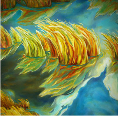 Tall Grass 44 X 44