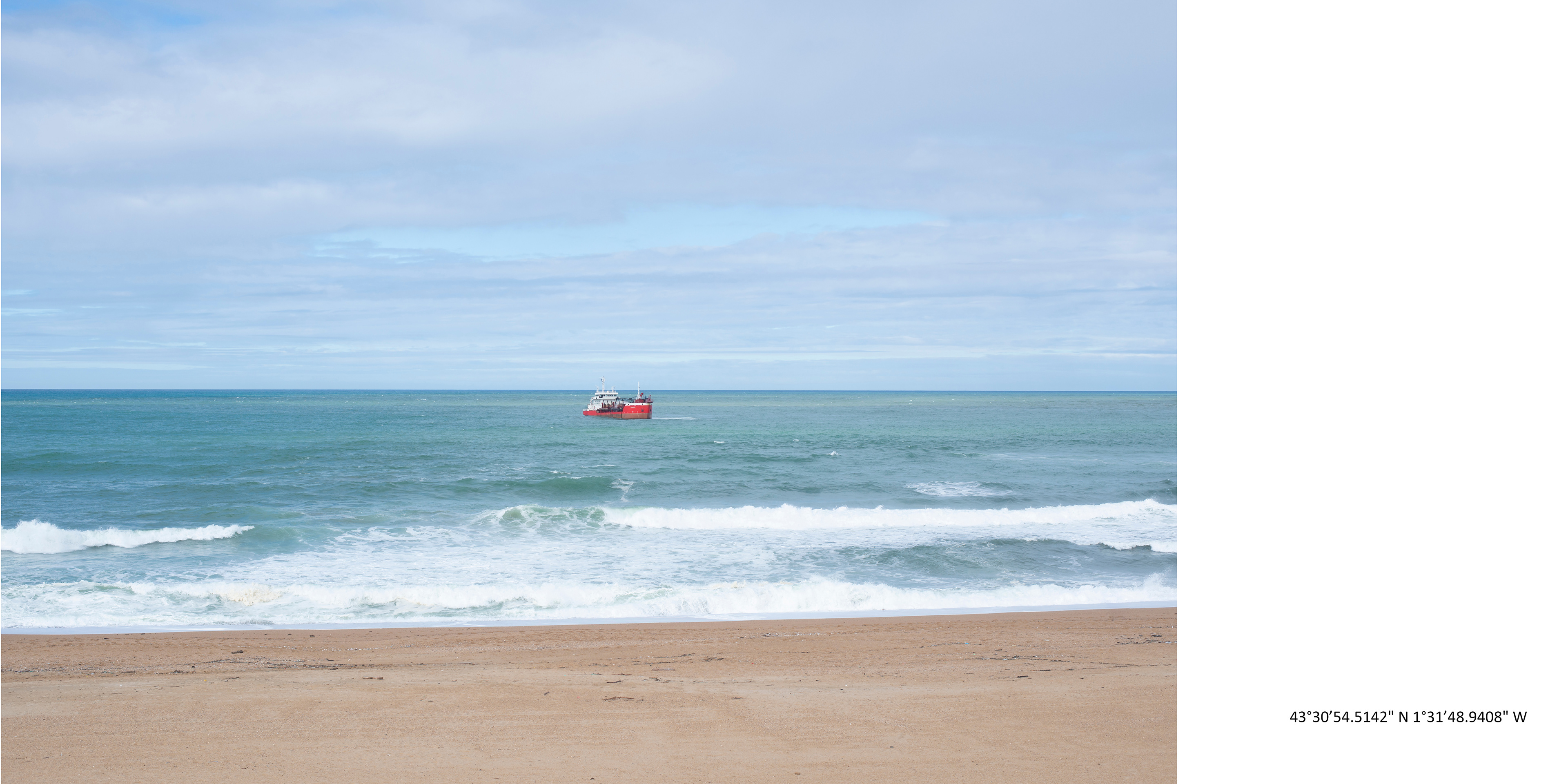 Lieu de prise de vues : Anglet, plage de l’océan - Date : 1/10/2022 - Note : le temps est bon, le vent est doux.