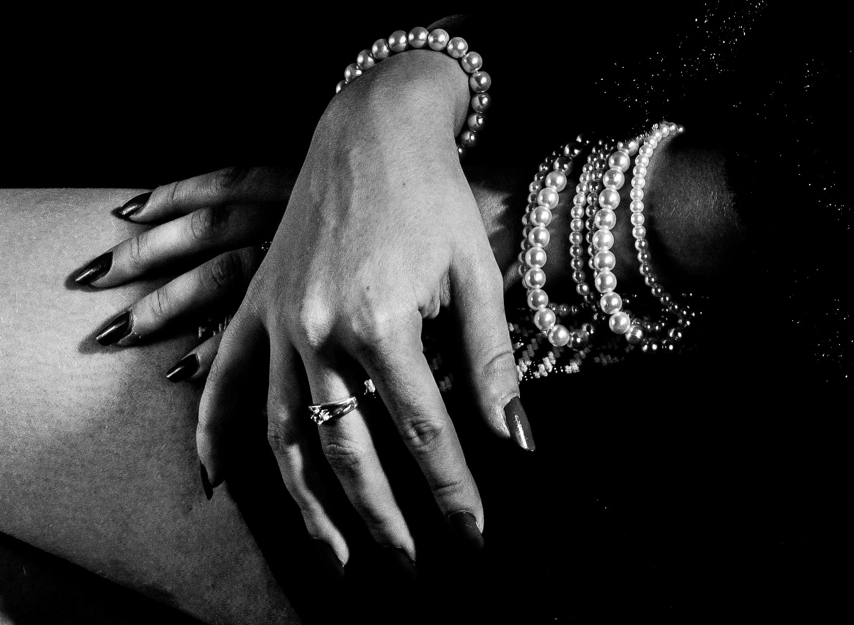 Verdrinken in parels - Hebzucht