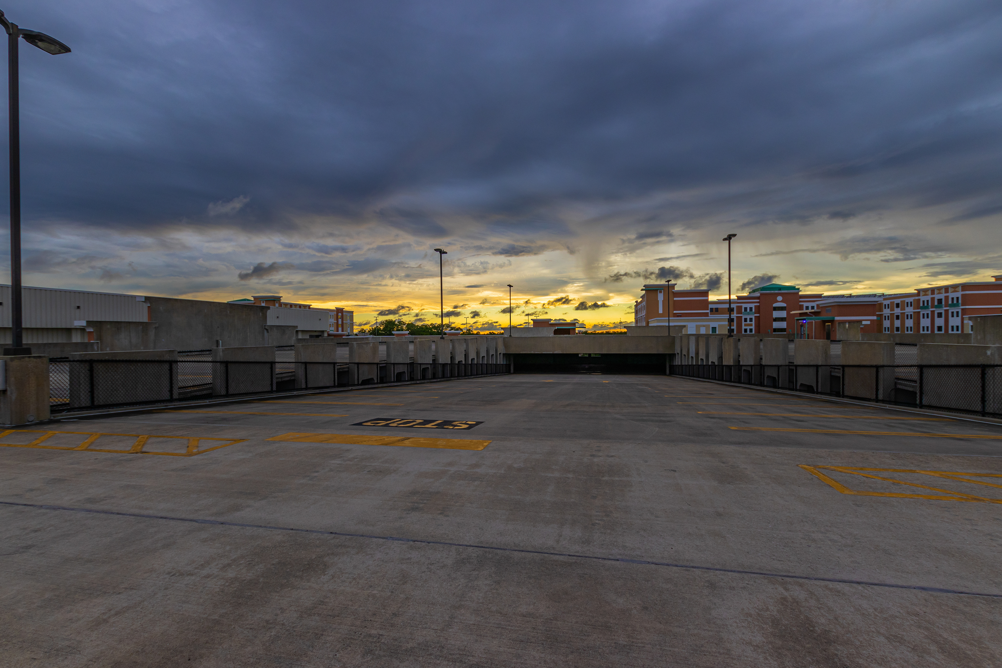 Garage F Sunset @ UCF