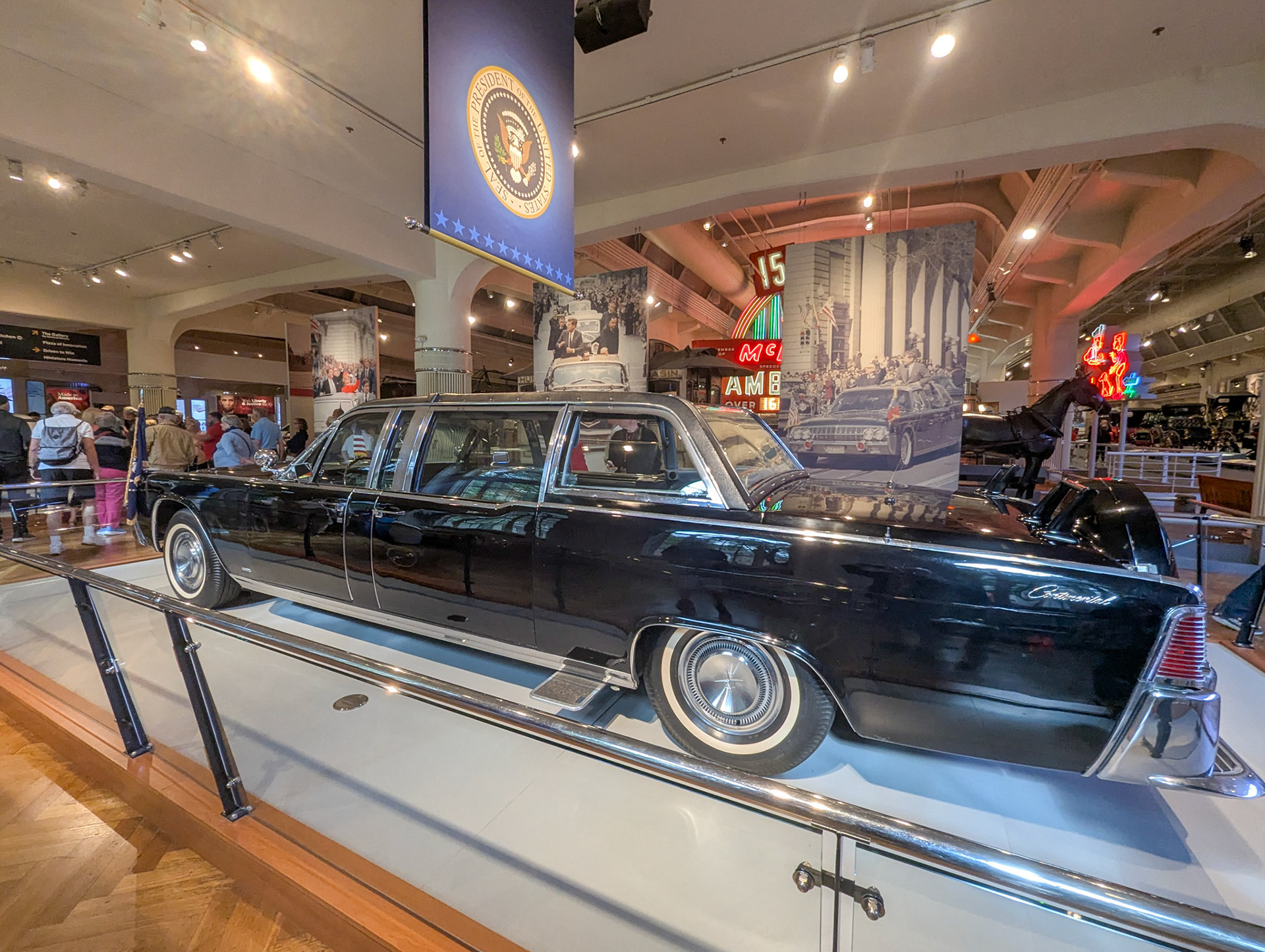 Car John F Kennedy was shot in