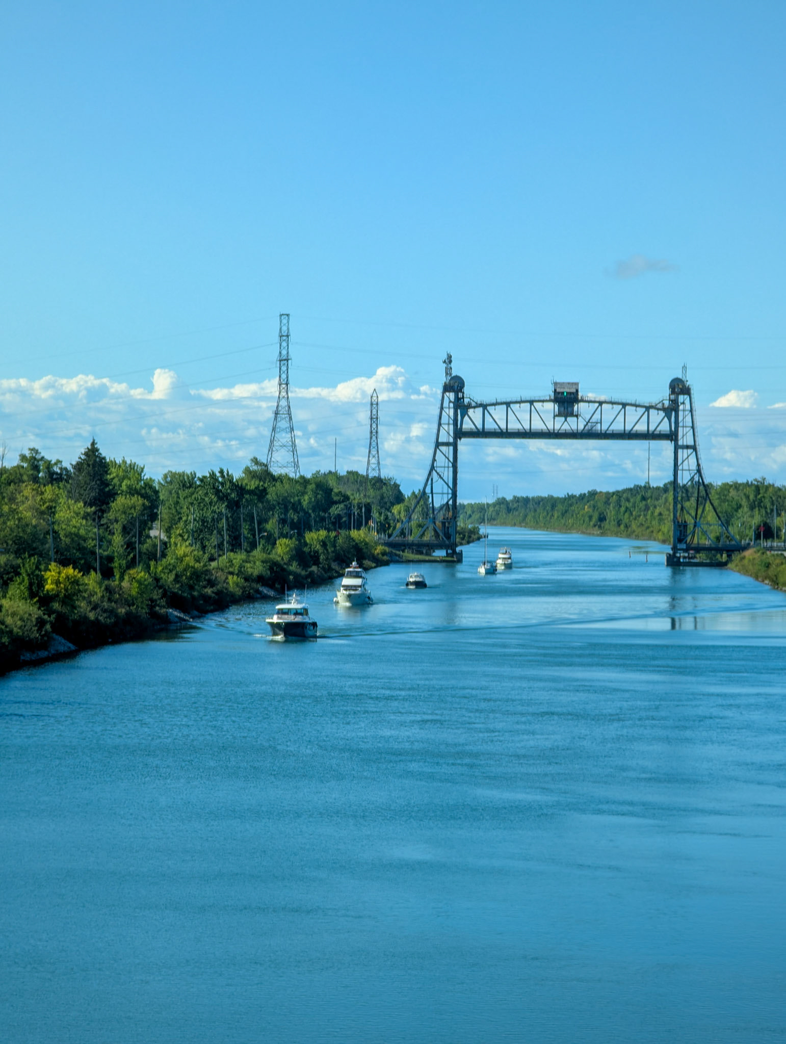 We passed under several of these bridges