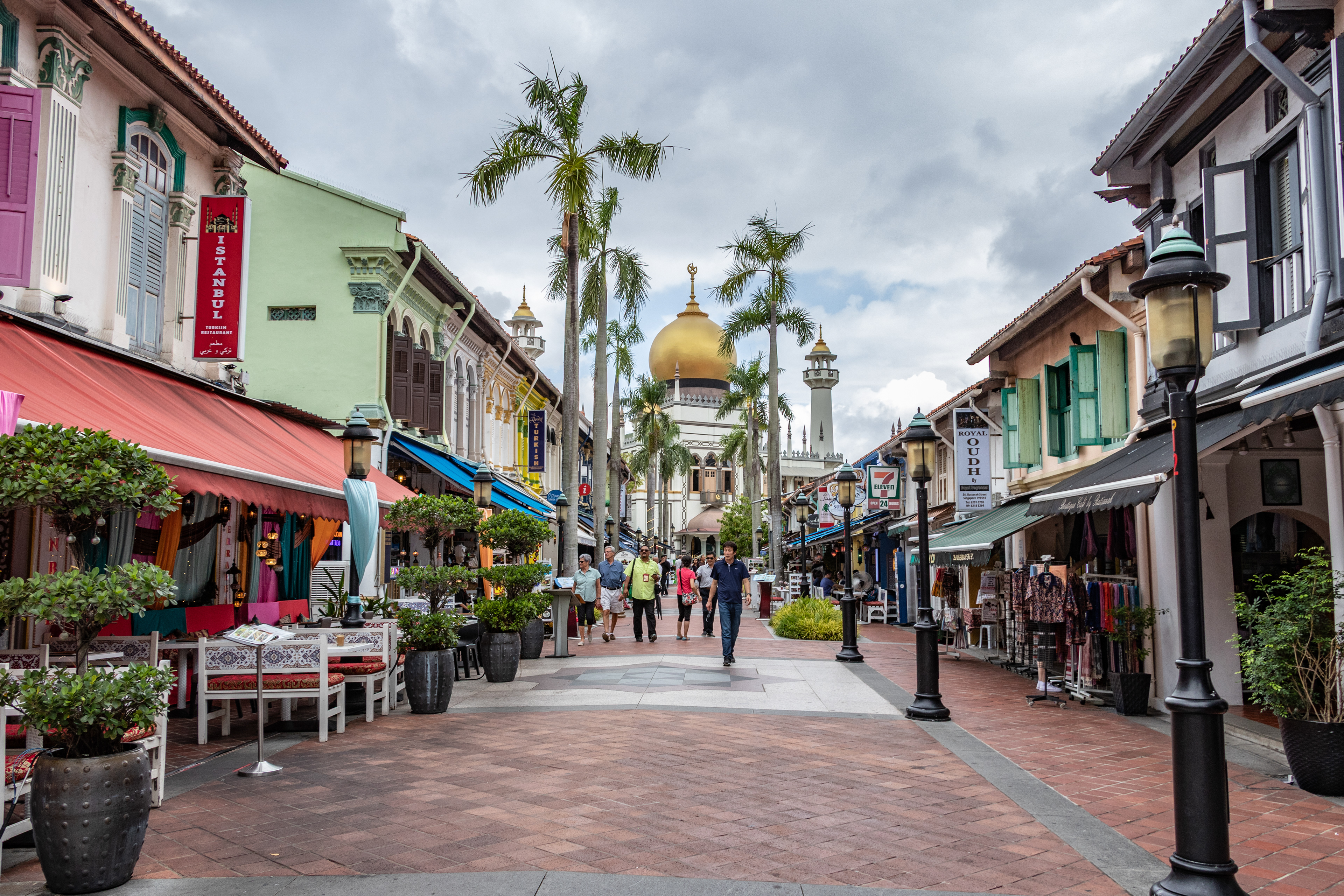Masjid Sultan (Mezquita del Sultán), Kampong Glam, Singapur