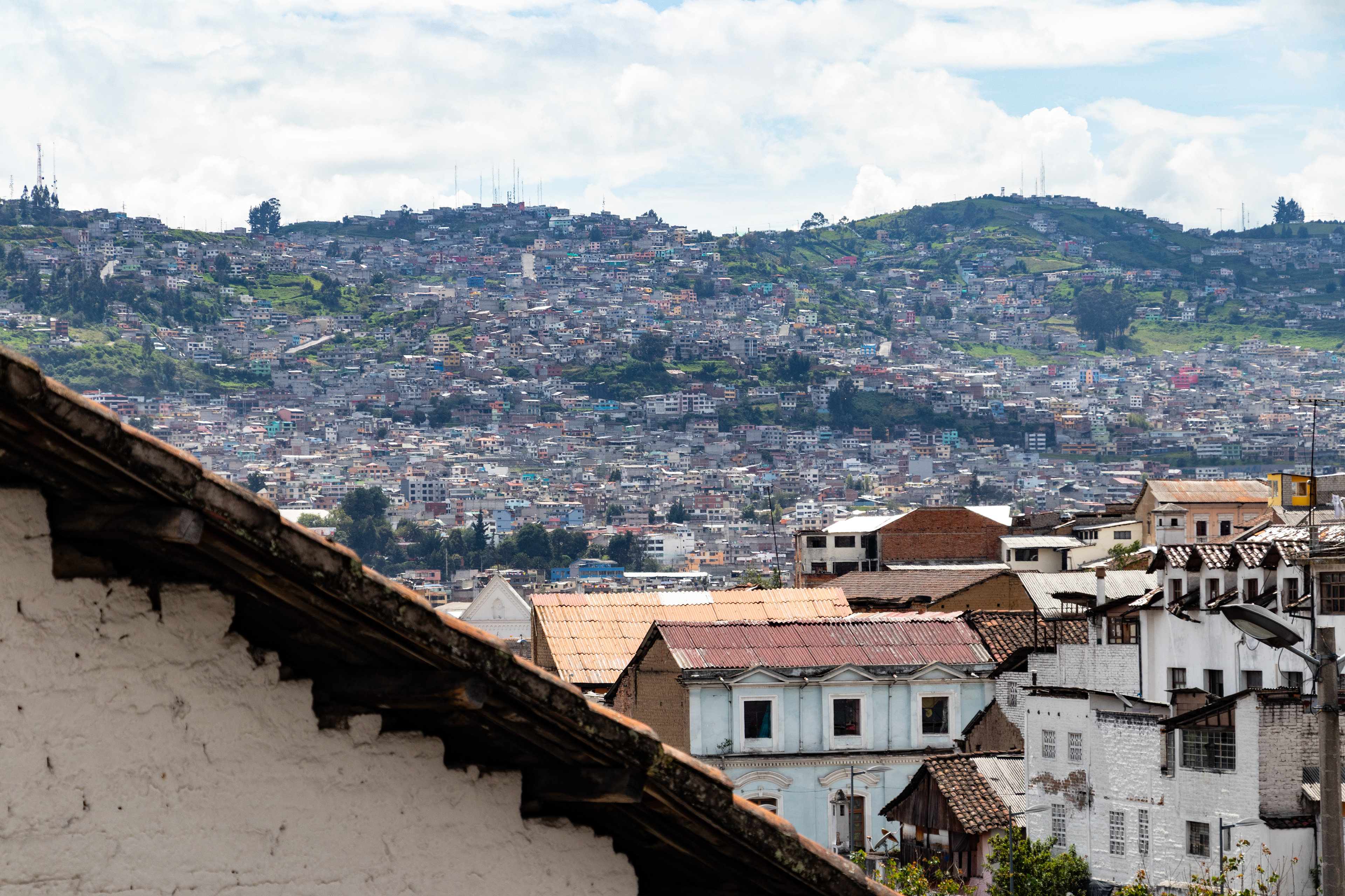 Vista de Quito, Ecuador