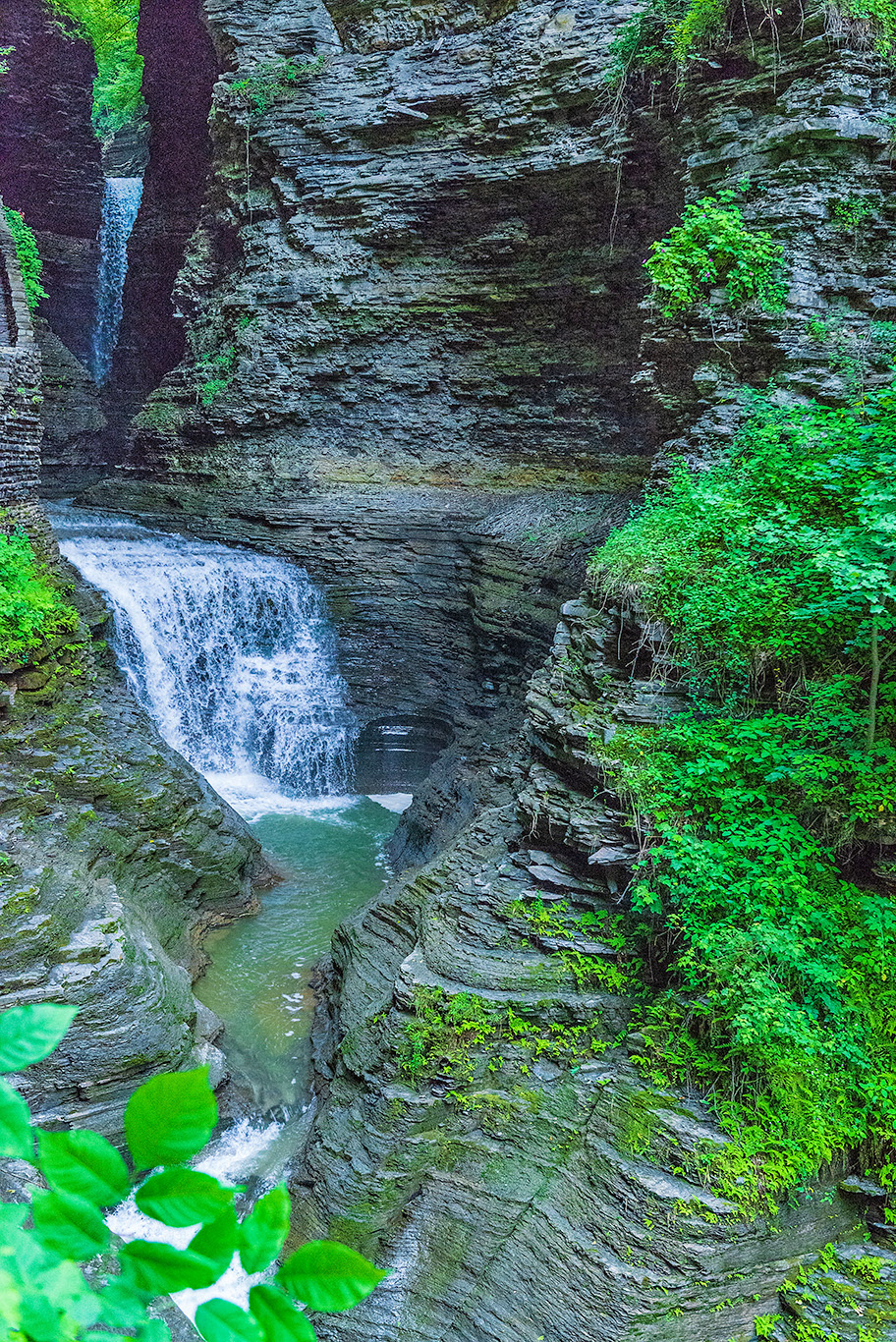 Middle Falls Watkins Glen Gorge NY