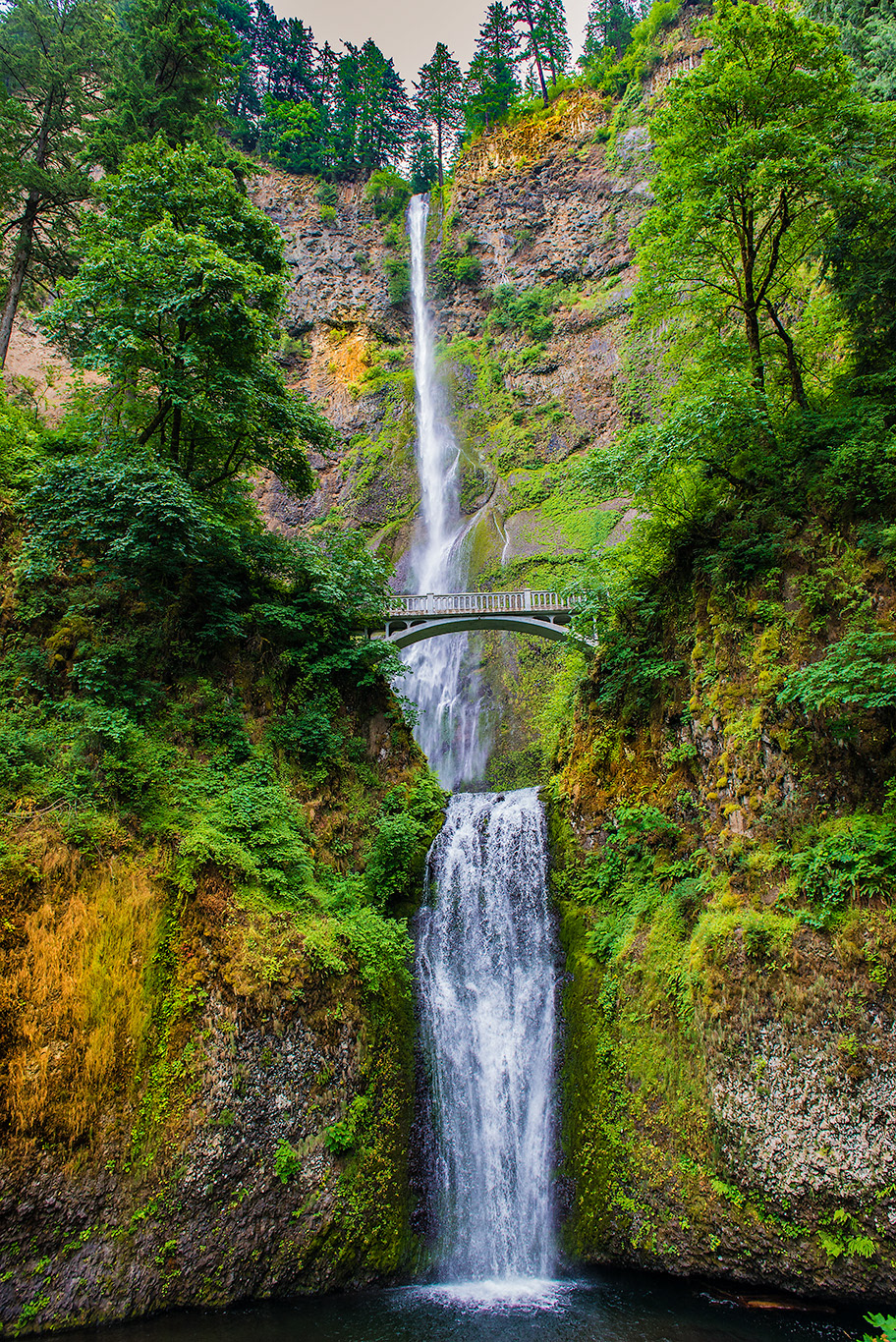 Multnomah Falls Columbia River Gorge Oregon