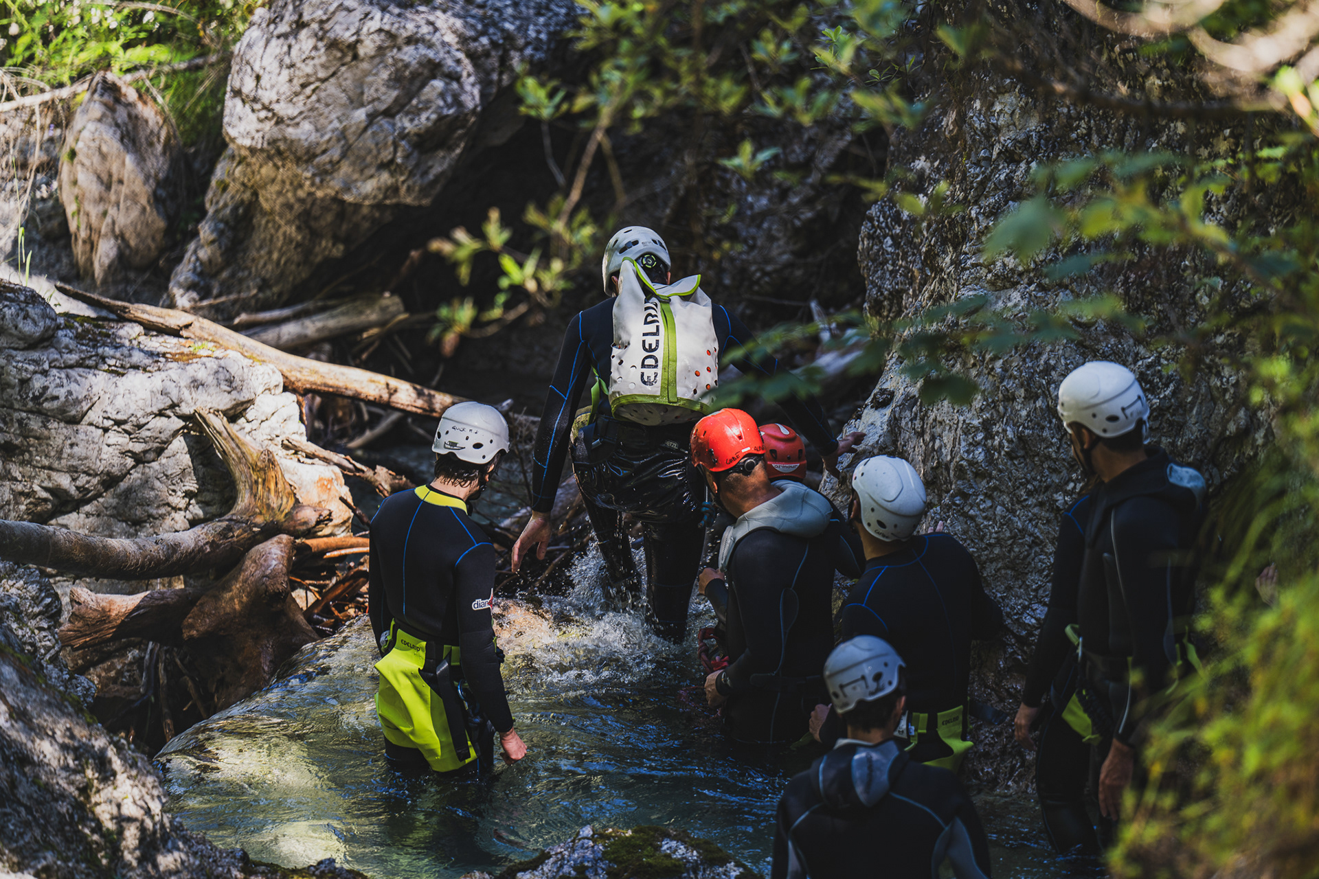 Guide Alpine Canyoning