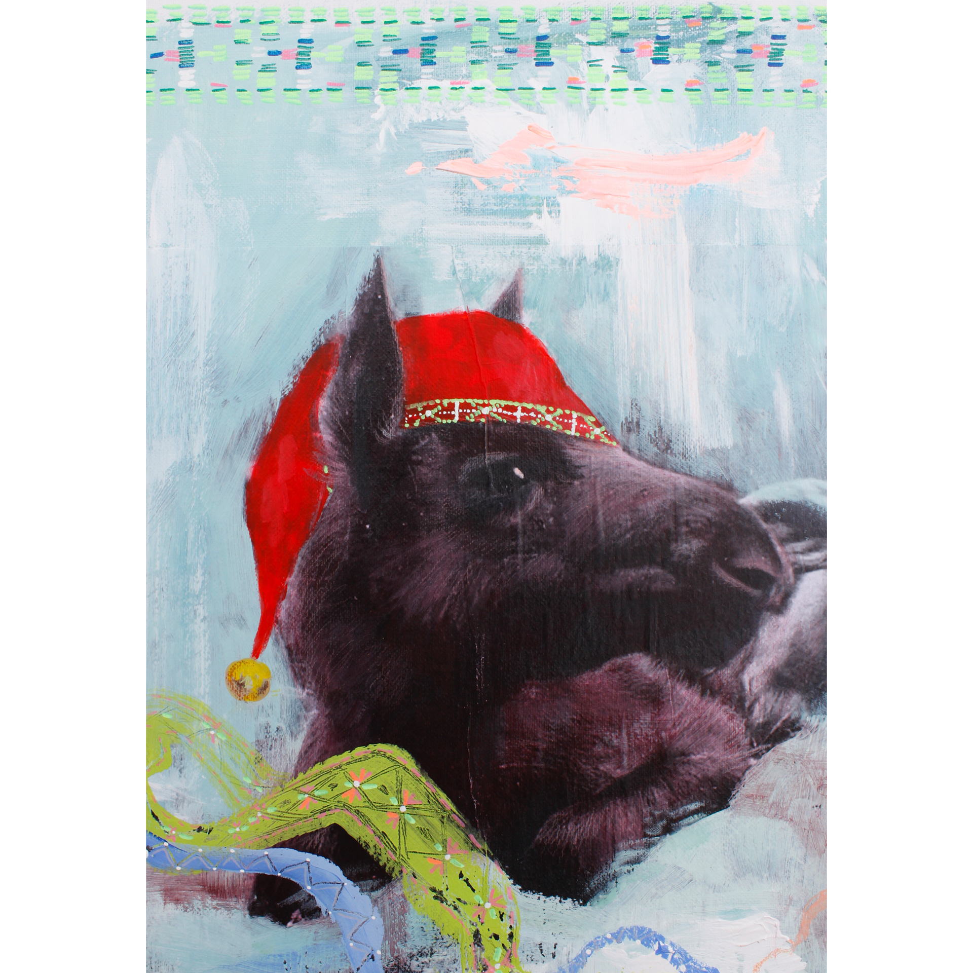 Joulun ihme, pohjakuva: A.L.Backman, 1930-39, Suomen metsämuseo Lusto