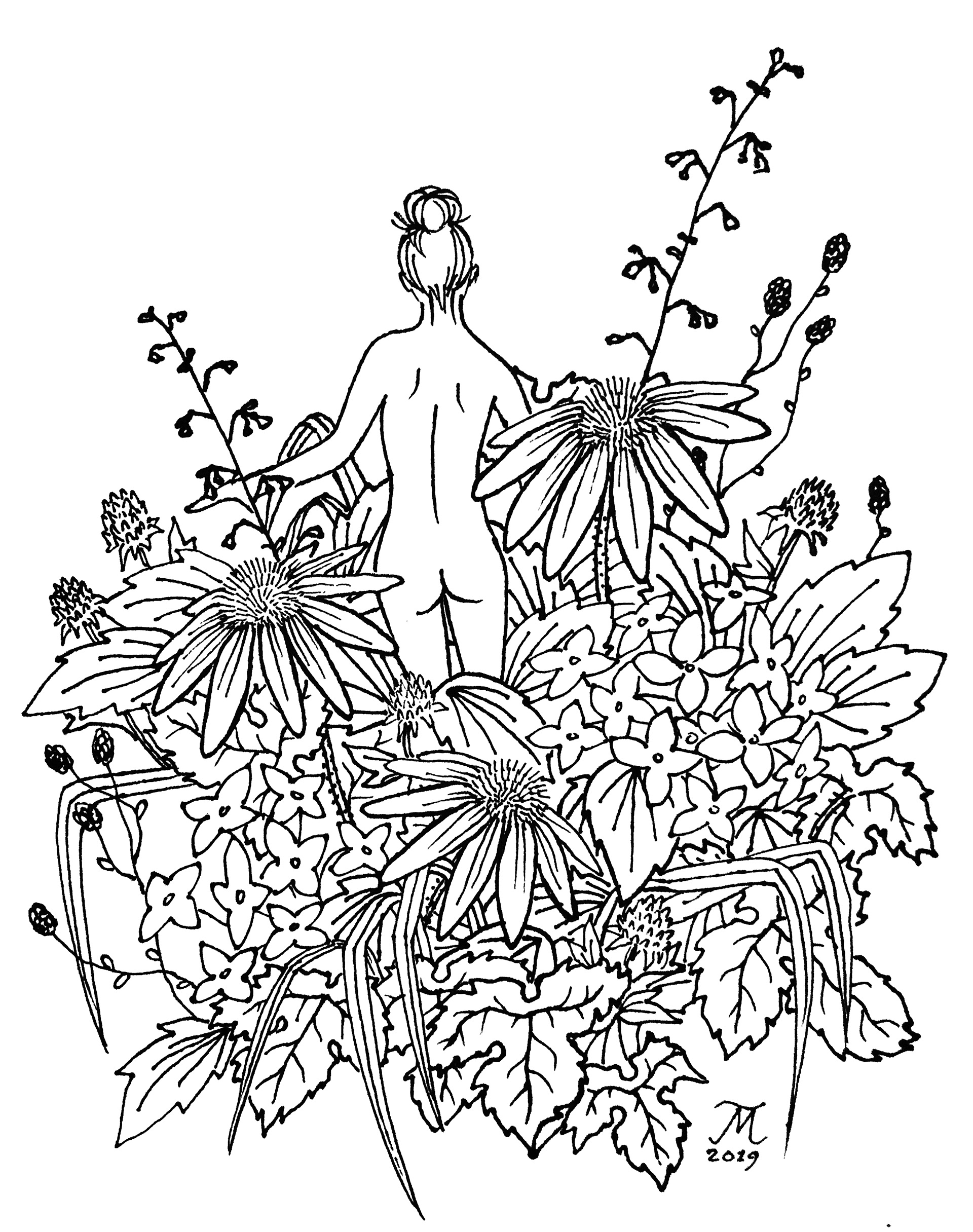 Puutarha, tussi, 2019