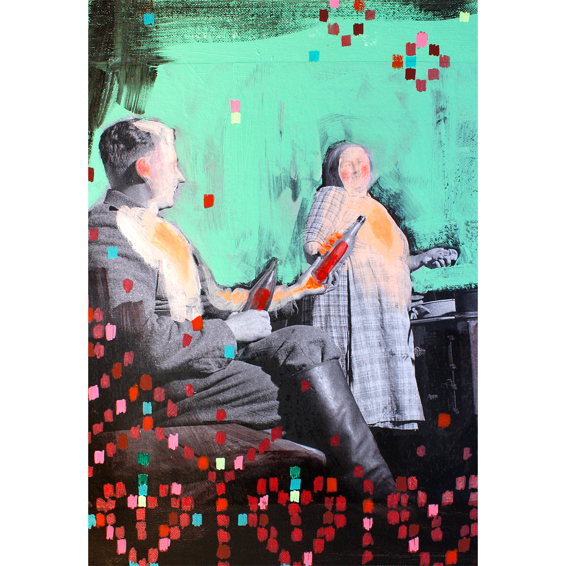 Kuumaa glögiä, pohjakuva: T. Ovaskainen, Sotamuseo