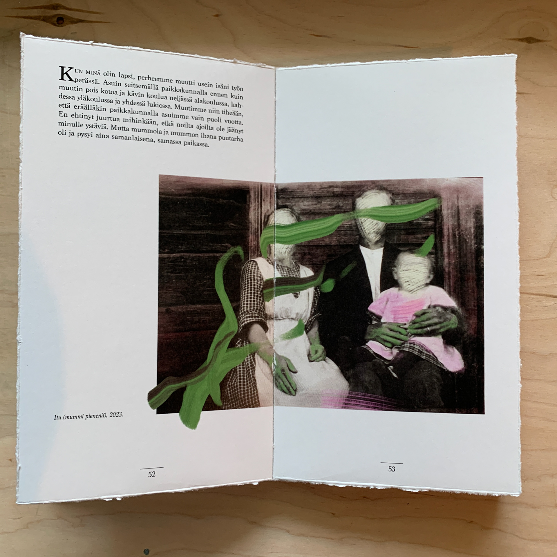 "Sprout (granny as a child)", 2023)"