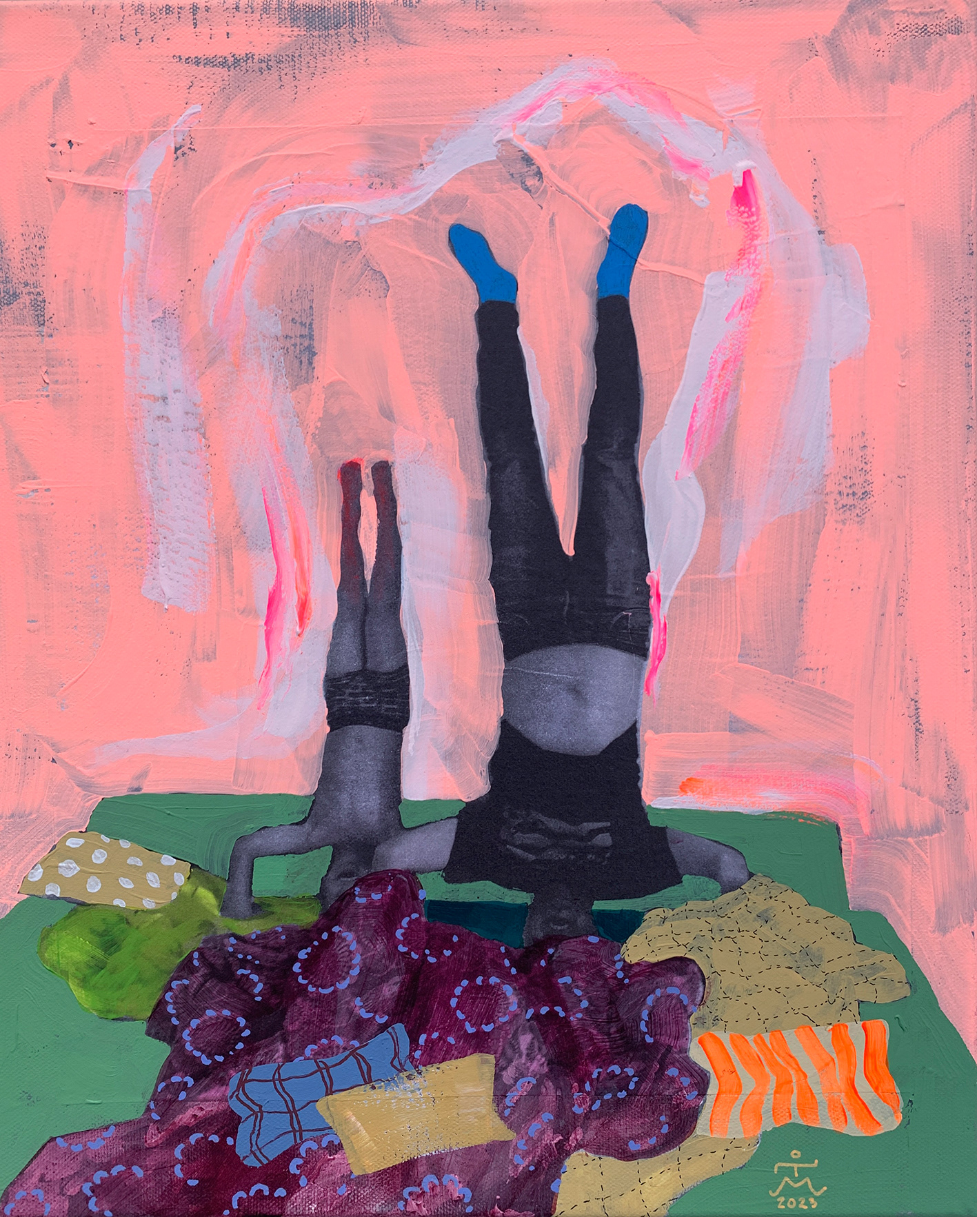 Navat - Bellybuttons, 41 x 33 cm, 2023