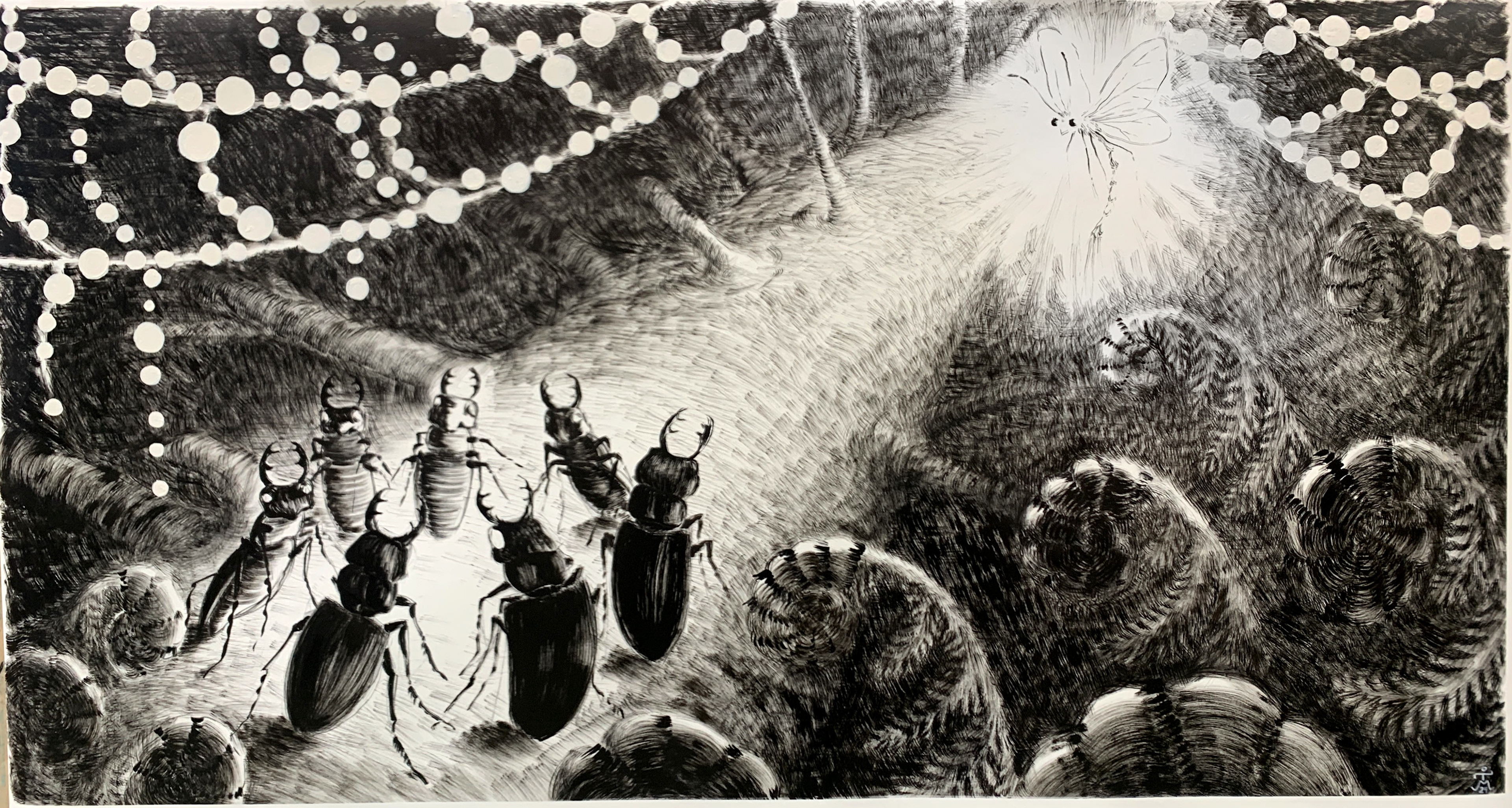 Vision, 100 x 210 cm