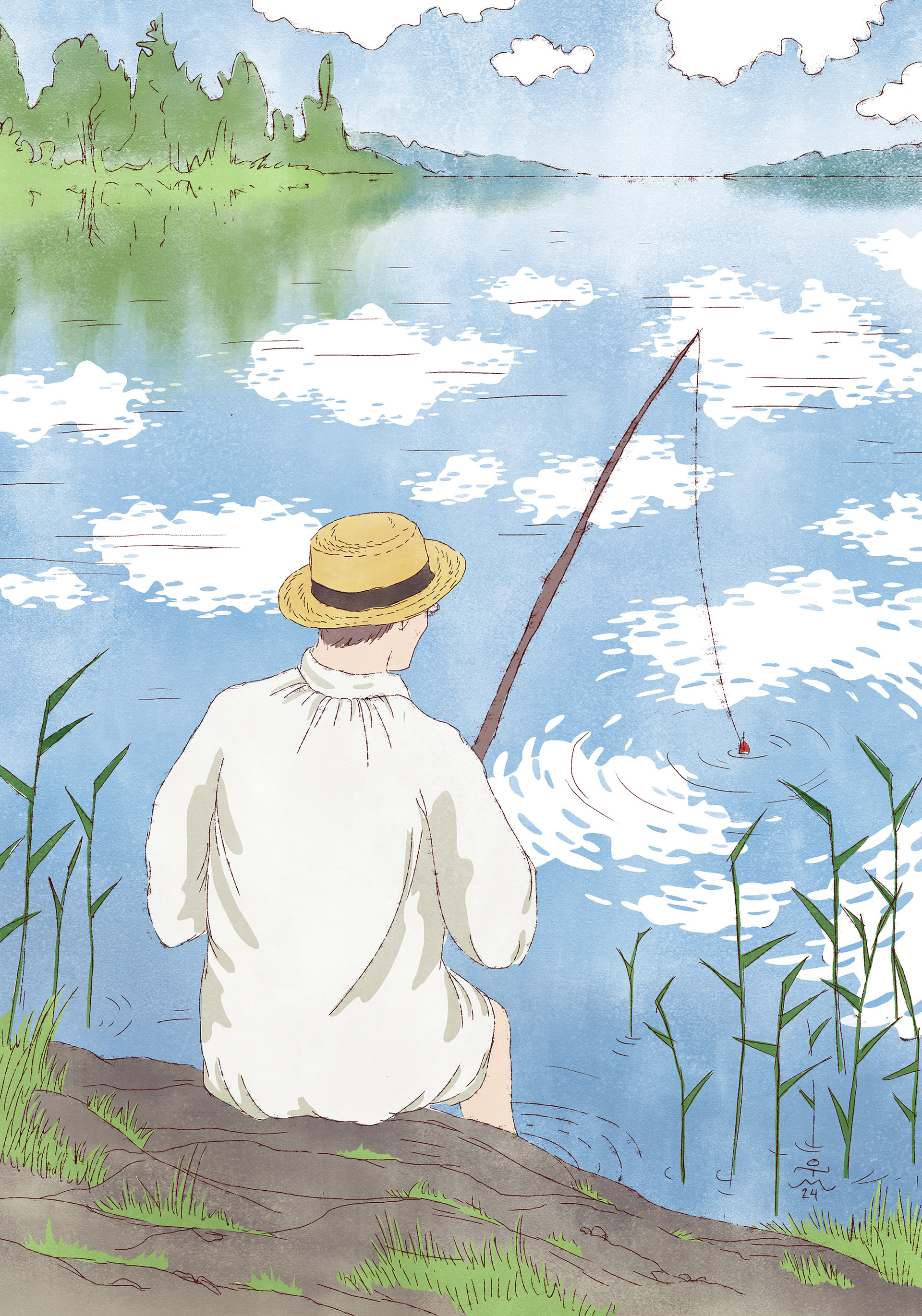 Gone fishing