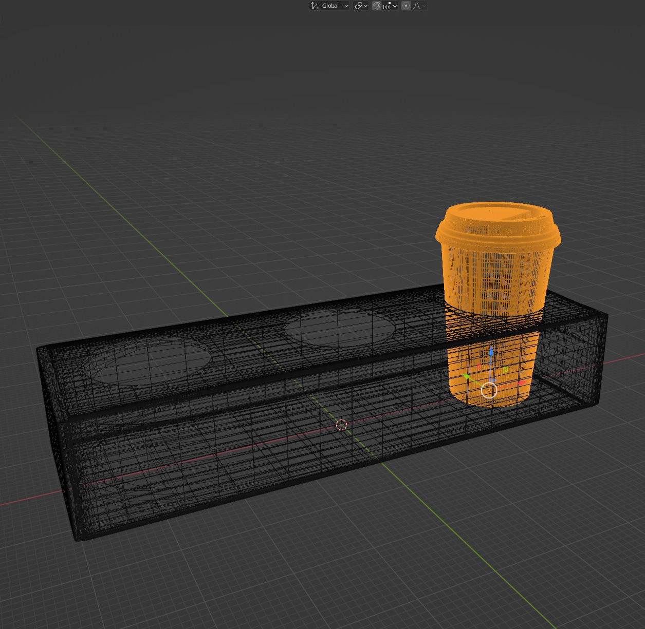 Modeled in Blender