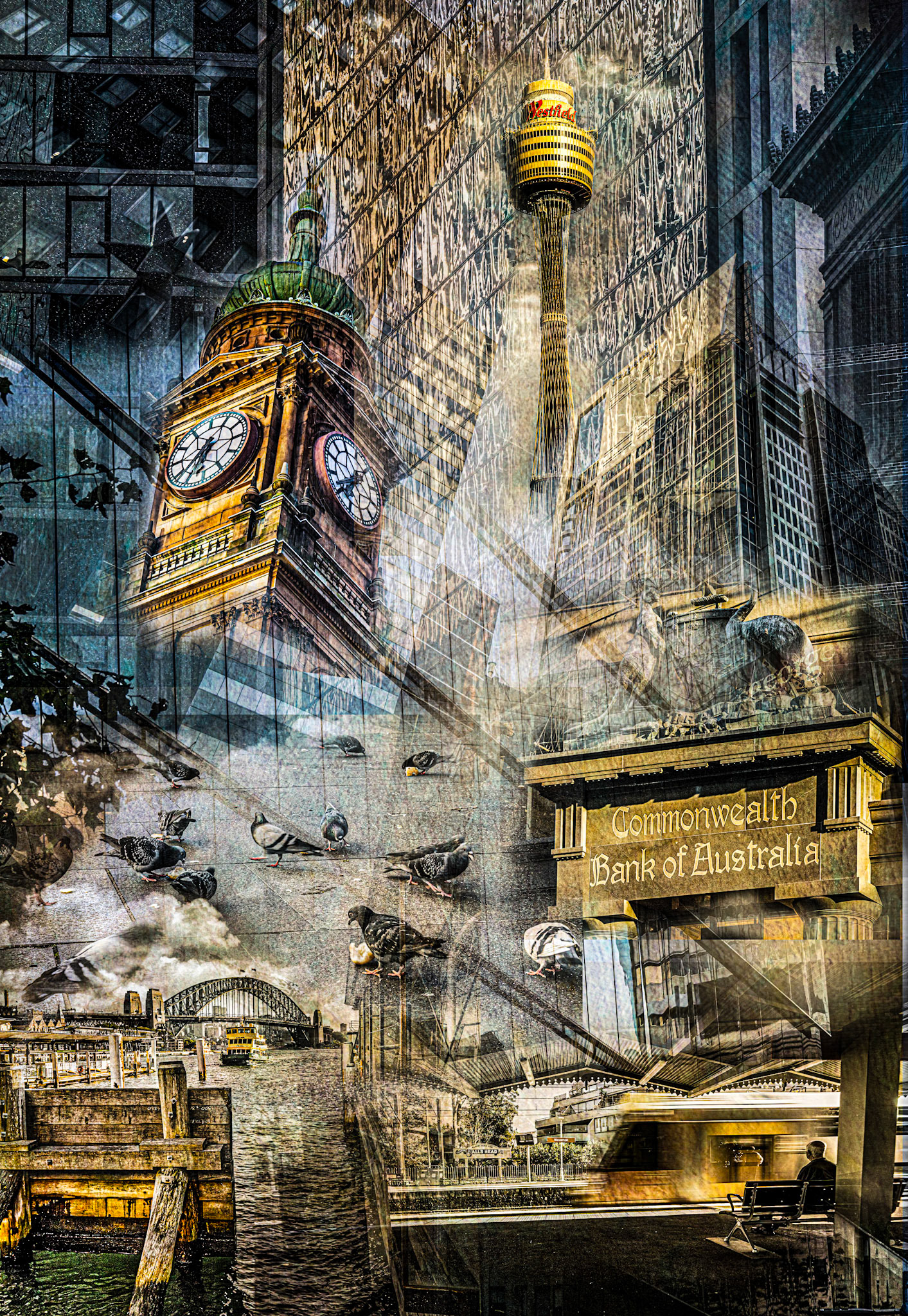 Sydney Towers - Old and New