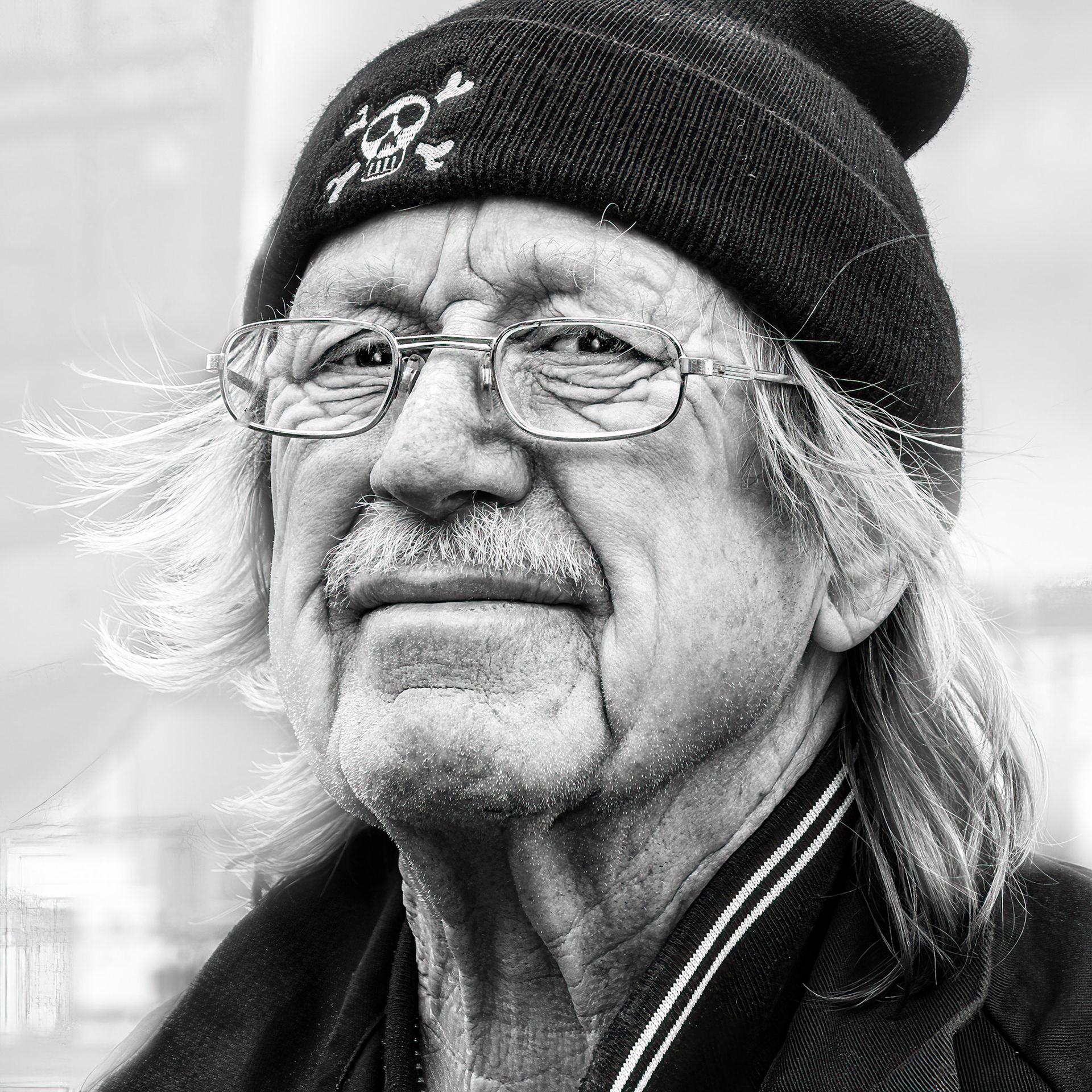 One of the Volumteer Old Ship Restorers at the Sydney Heritage Shipyard