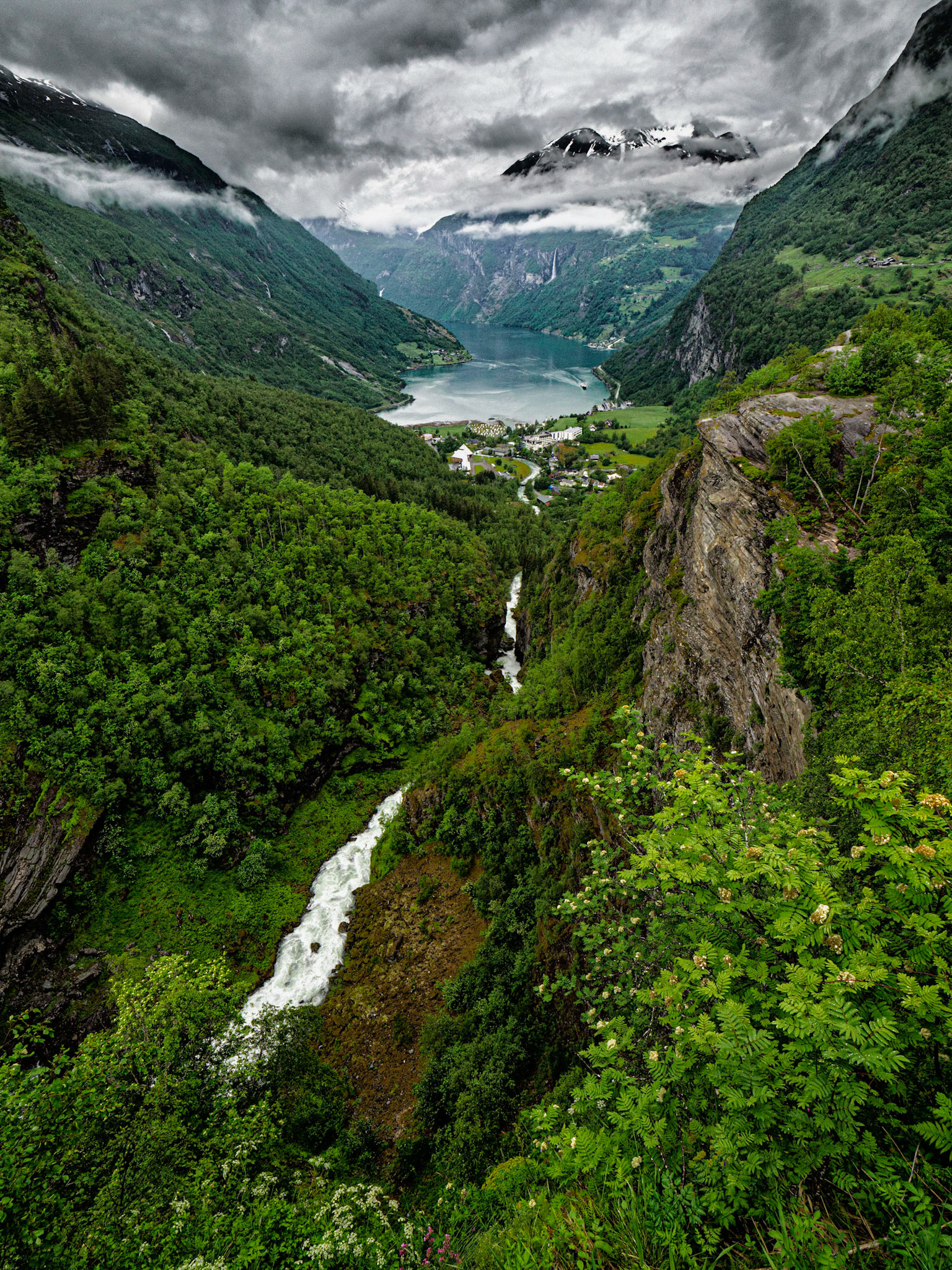 View to Geiranger