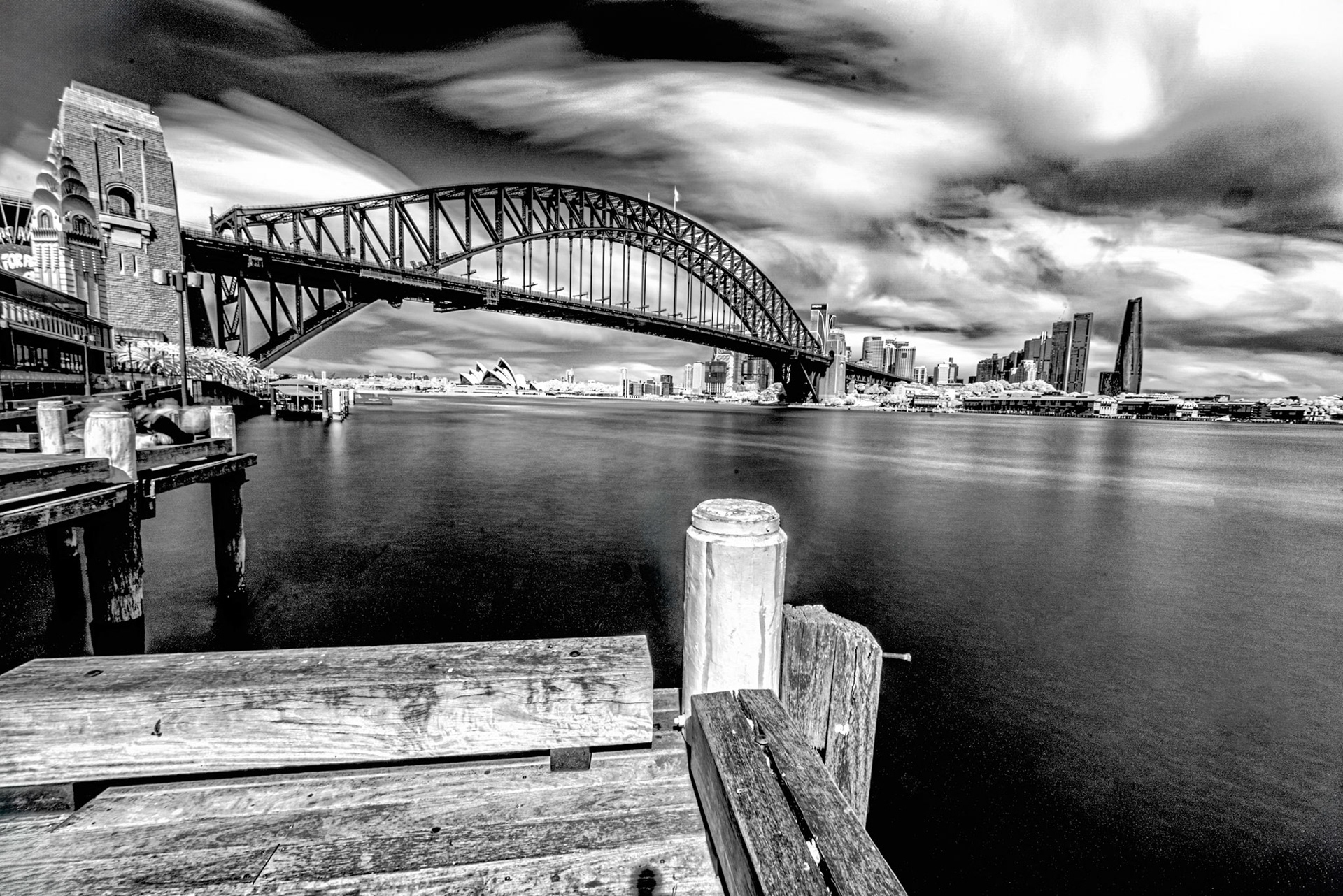 Harbour Bridge from the West - 4 Minute Exposure