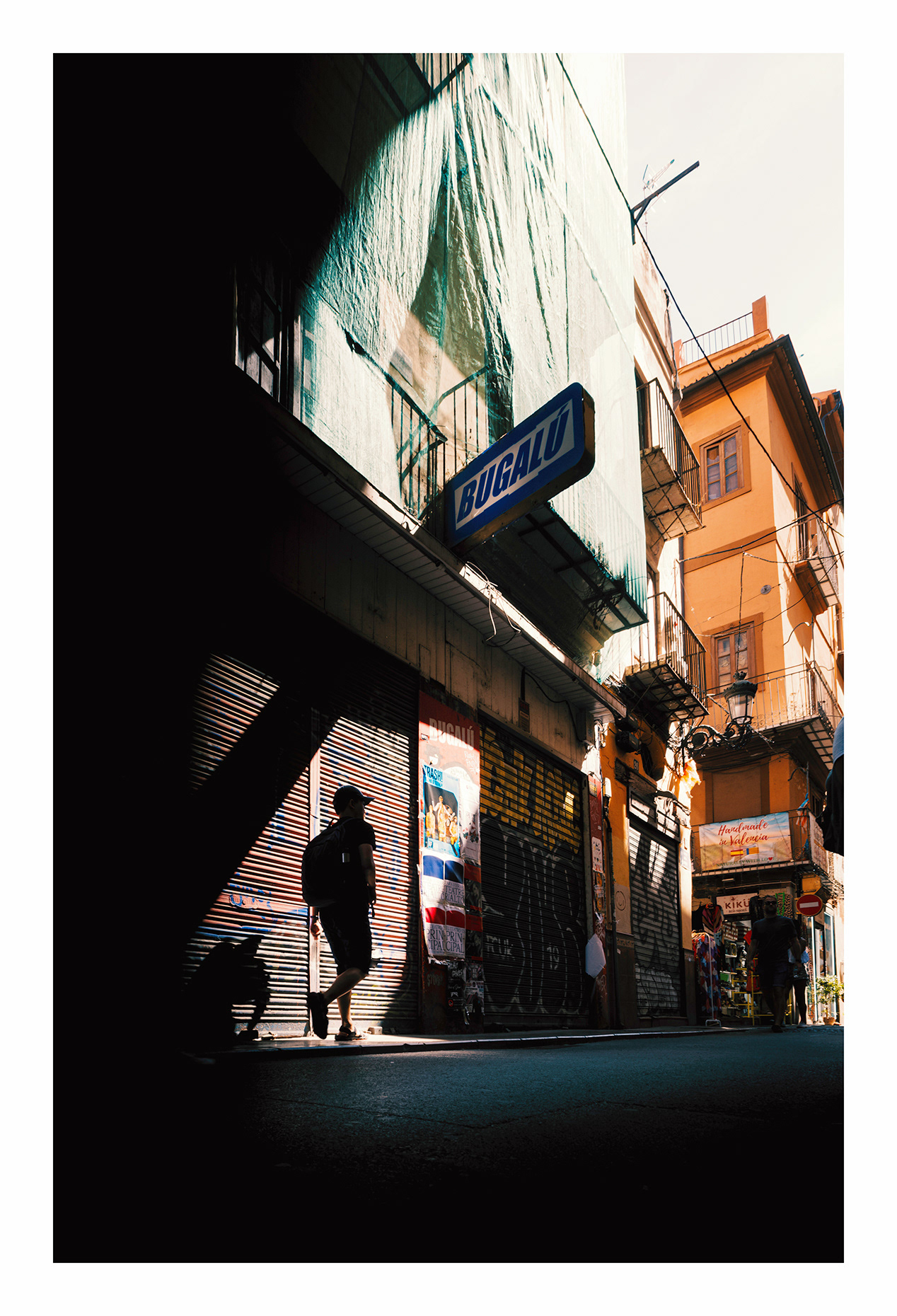 Old Town - Valencia - Afternoon Silhouette