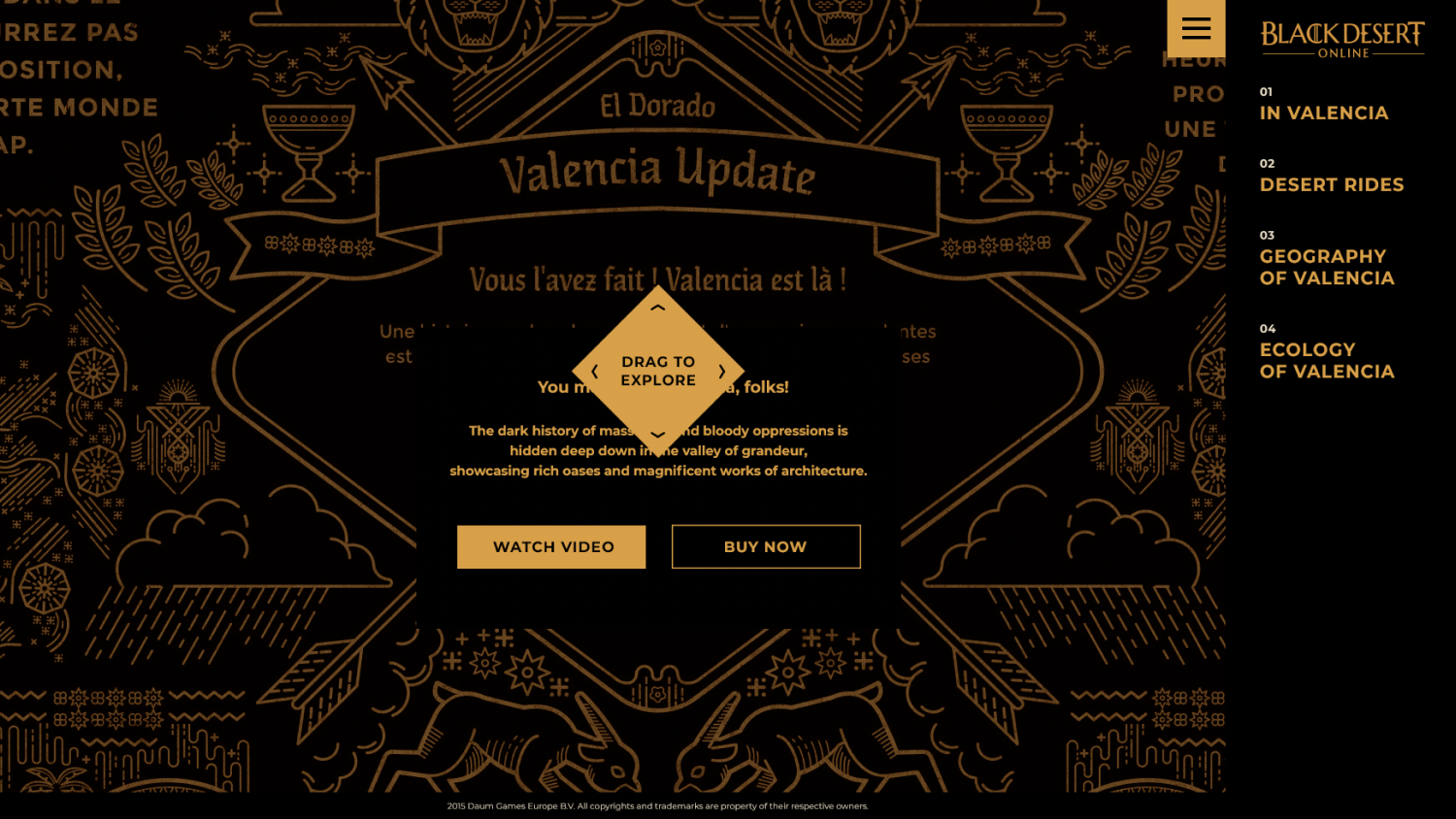 BDO: Valencia Update Landing Page