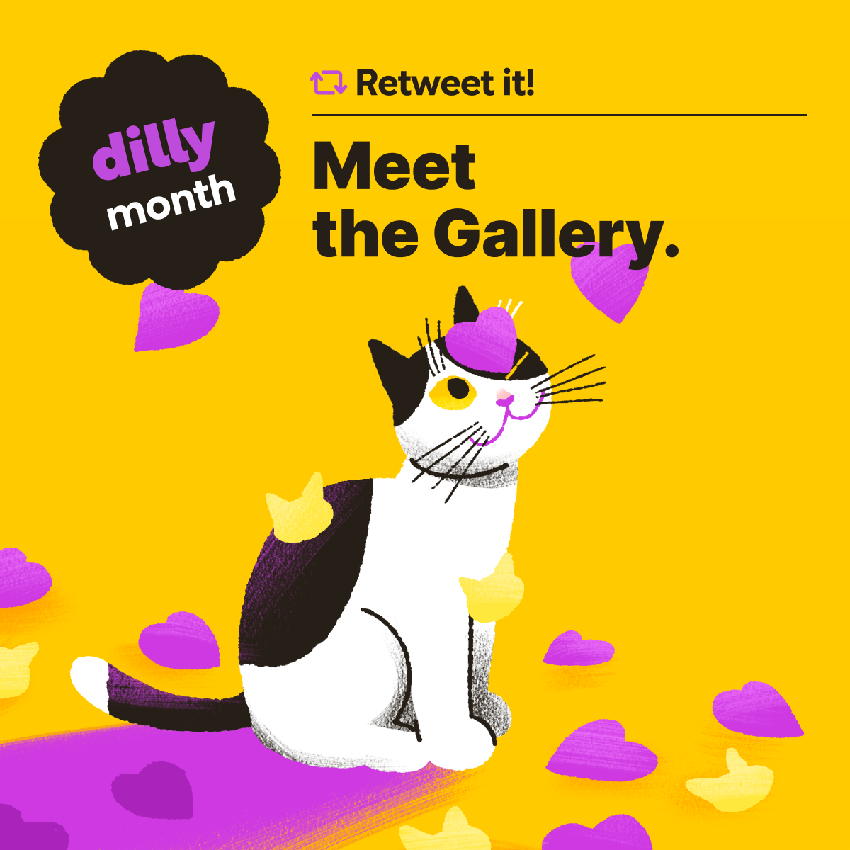Dillyhub: dilly month event post