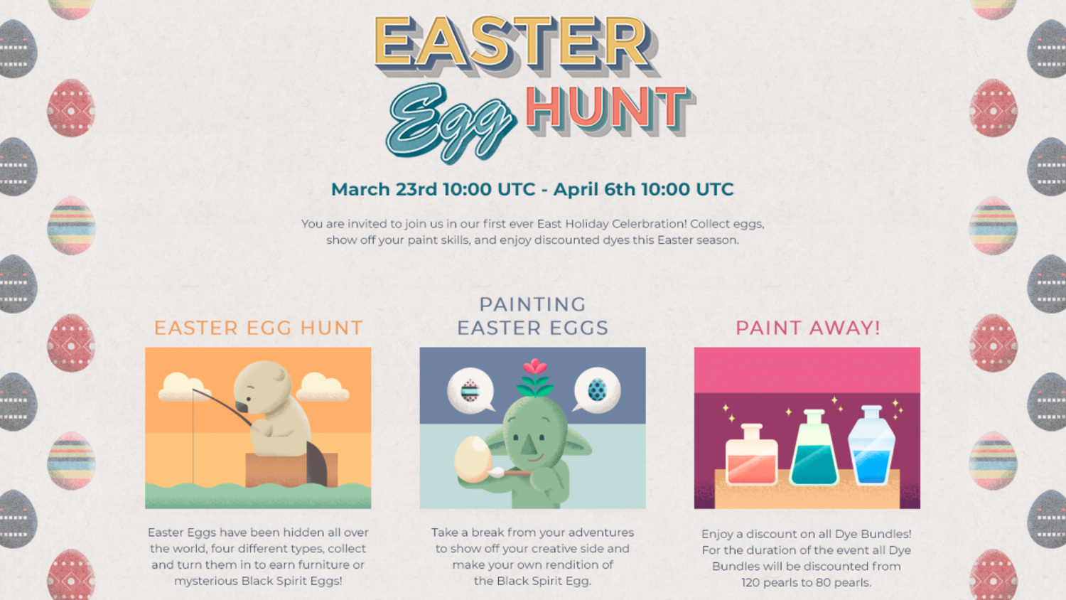 BDO: Easter Landing Page