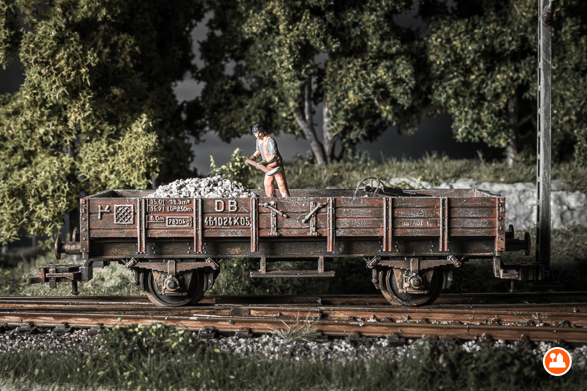 Open Goederenwagen 461024X05 DB - Fleischmann 5011