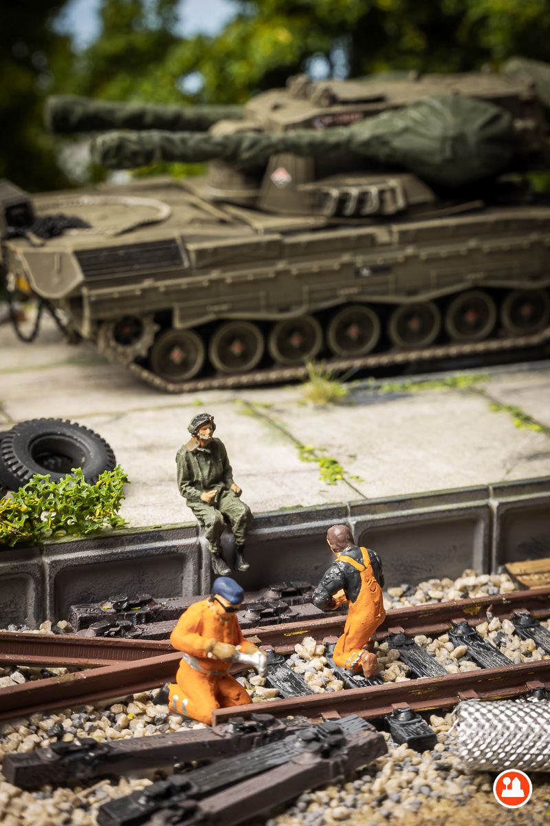 Militaire Verlading PRTL CA 1 NL - Artitec 6870393, Roco 72015 en 76391