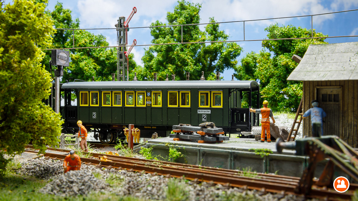 Personen- en post/bagagewagens CL/BCL K.Bay.Sts.B. - Märklin 42061/42071/42081