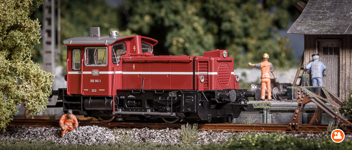 BR 333 Köf 3 DB - Roco 72016