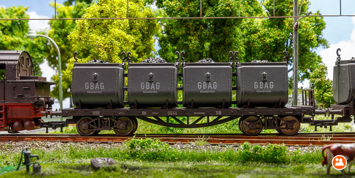 GBAG Gelsenkirchen Kolentransport DB - Fleischmann 526401, 526501 en 526601