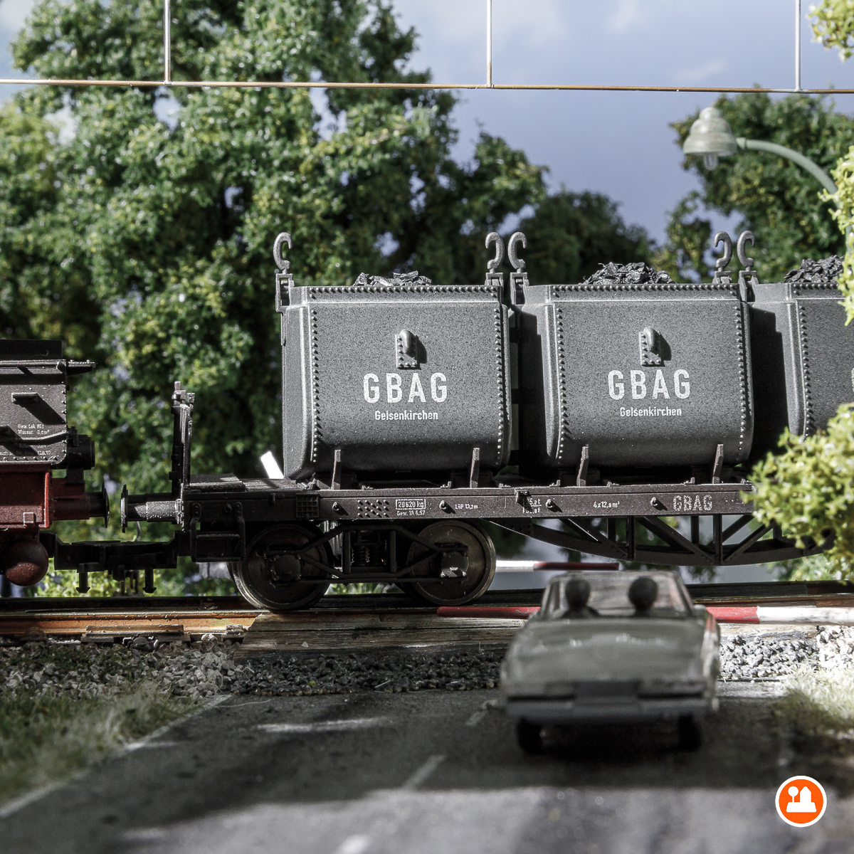 GBAG Gelsenkirchen Kolentransport DB - Fleischmann 526401, 526501 en 526601