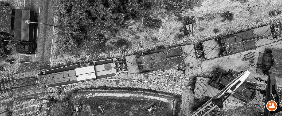 Militaire Tankverlading & Transport - Artitec 20.323.07, 387.300, 6870111, 6870148, 6870393 en Roco 66046